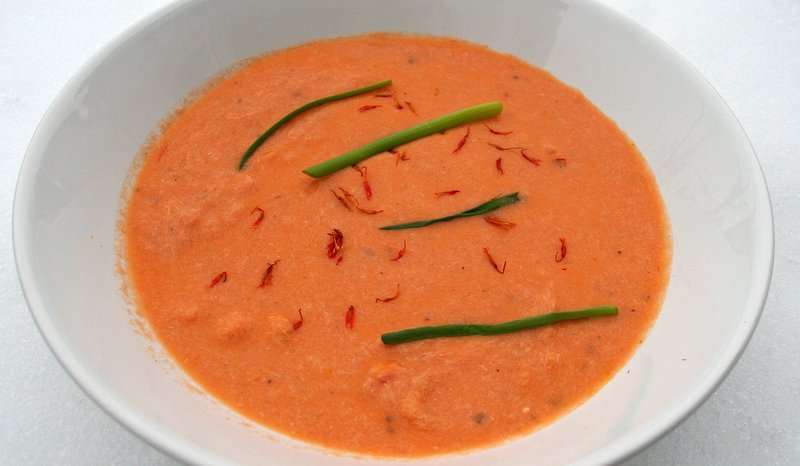 Rezept Tomaten-Fisch-Suppe mit Kartoffeln und Lauch