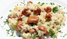 Rezept Risotto mit Pfifferlingen und Parmesan